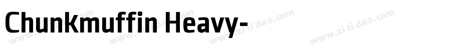 Chunkmuffin Heavy字体转换